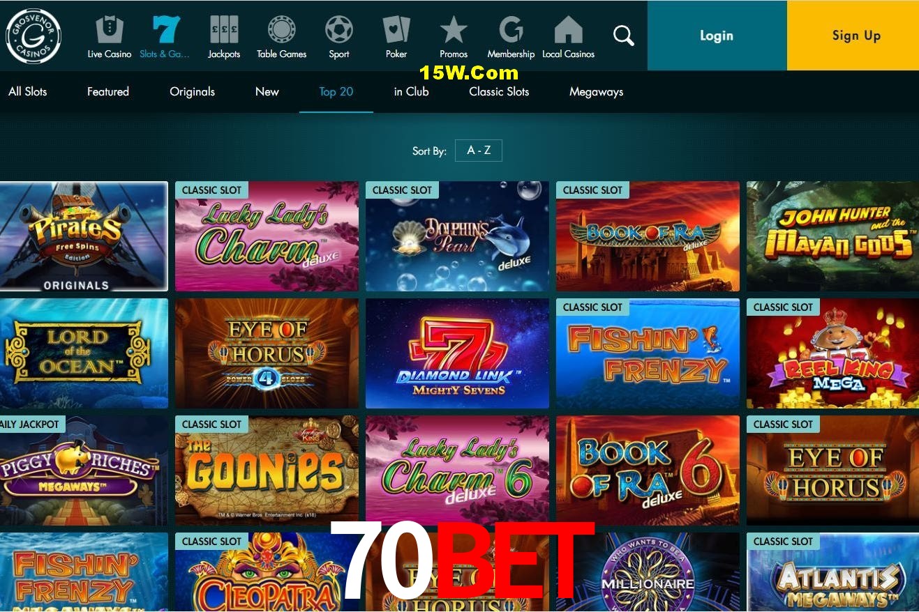 Games Directory 70Bet